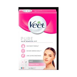 KIT CREMA DEPI FACIAL VEET 2 x 50 ml