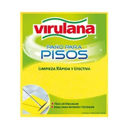 PAÑO PISOS MICROFIBRA VIRULANA x 2u