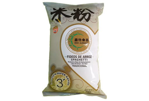 FIDEOS DE ARROZ TRADICIONAL OROX x200grs