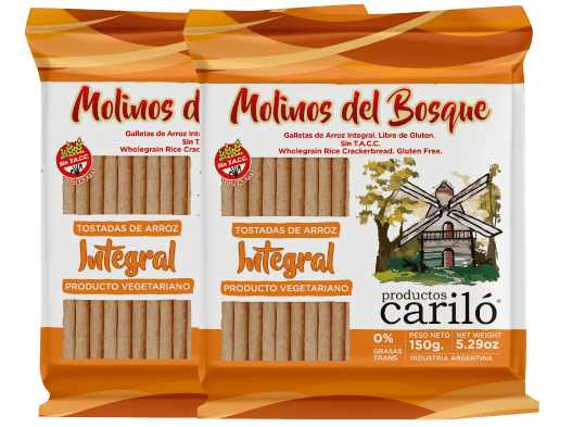 GALLETA DE ARROZ INTEGRAL CARILO 150gr