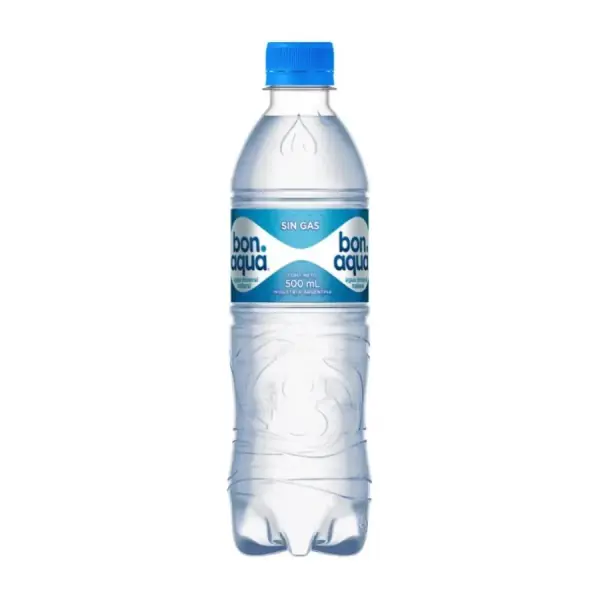 AGUA MINERAL BONAQUA S/ GAS x 500 ml