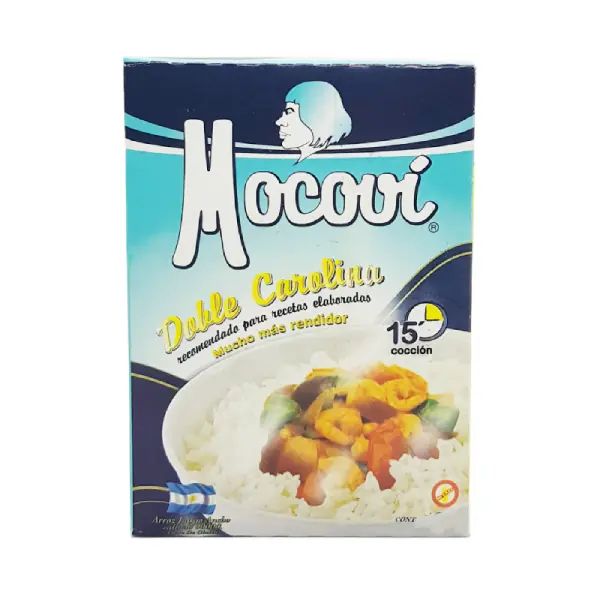 ARROZ DOBLE CAROLINA MOCOVI AZUL CAJA x1kg