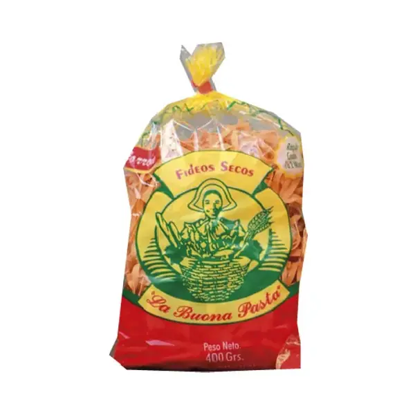 FIDEOS LA BUONA PASTA MORRON x 400g
