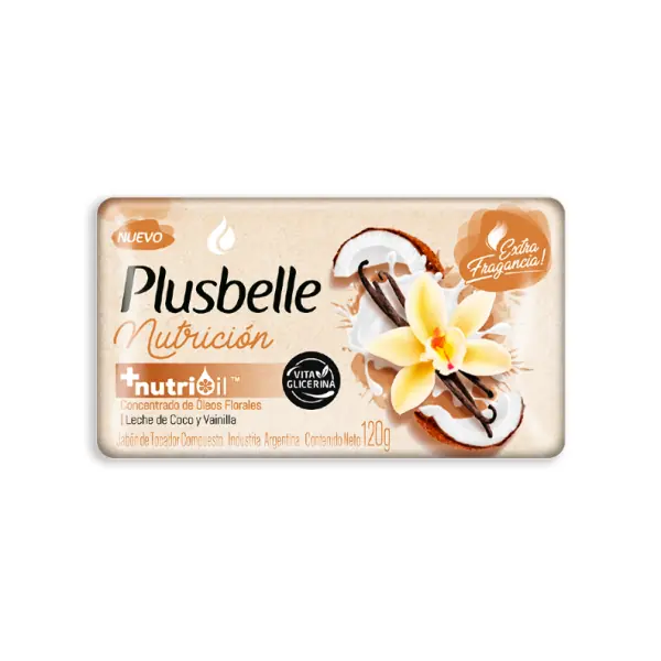 JABON TOC NUTRICION PLUSBELLE x120grs