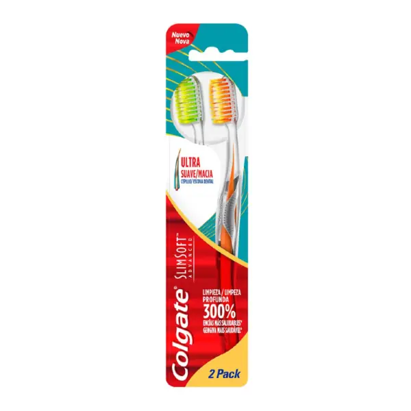 CEPILLO DENTAL COLGATE SLIM SOFT ADVANCE X2