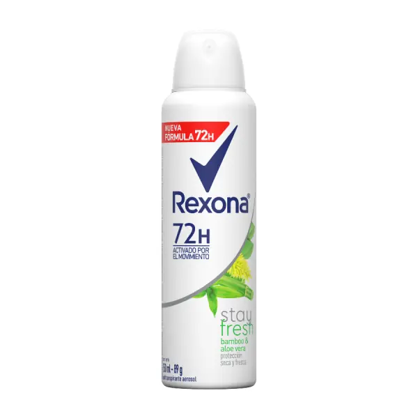 DESODORANTE AERO MUJ BAMB/ALOE REXONA x 150ml