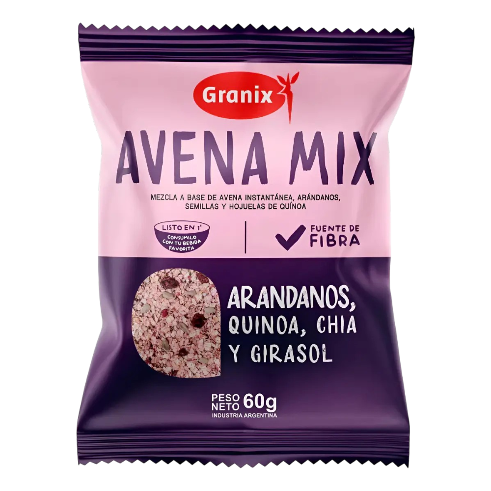 AVENA MIX ARANDANOS GRANIX X60GRS