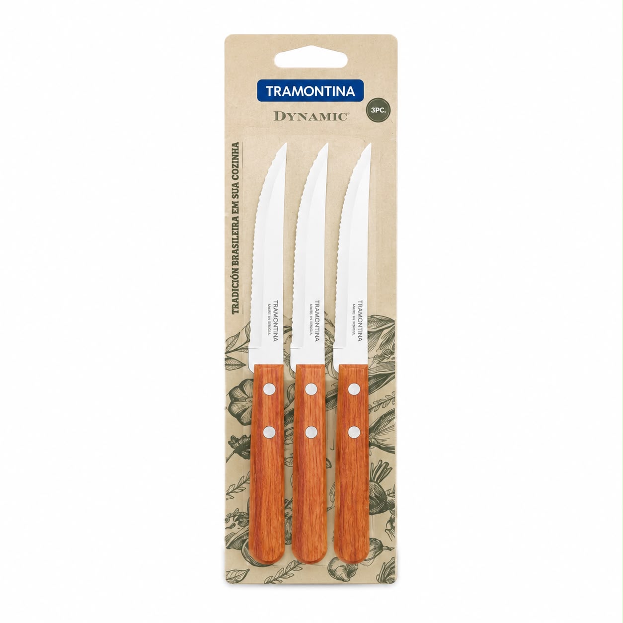 CUCHILLO TRAMONTINA DYNAMIC x 3u