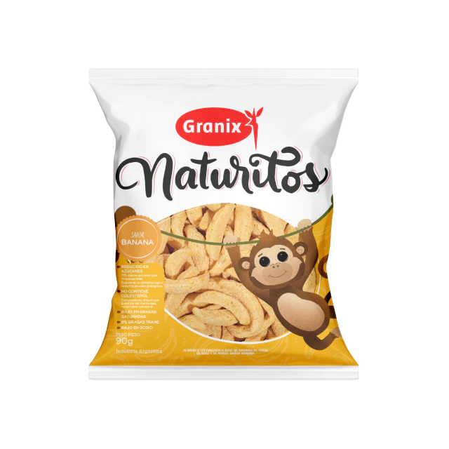 CEREAL BANANA NATURITOS x 90g