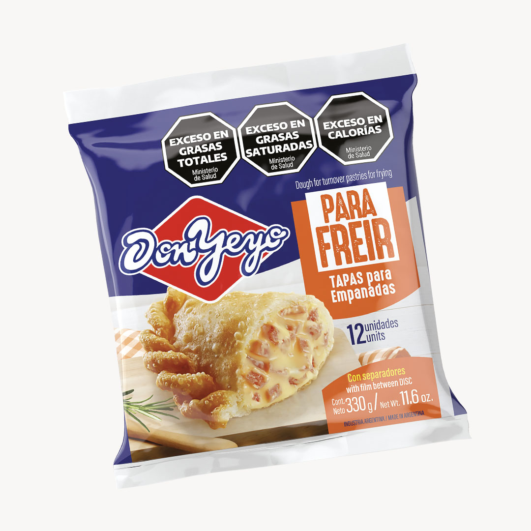 DISCO EMPANADA FREIR DON YEYO x 330g
