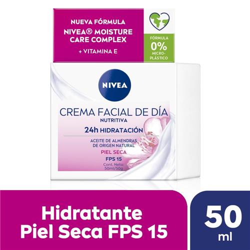 CREMA FACIAL DE DIA NUTRITIVA NIVEA X50G