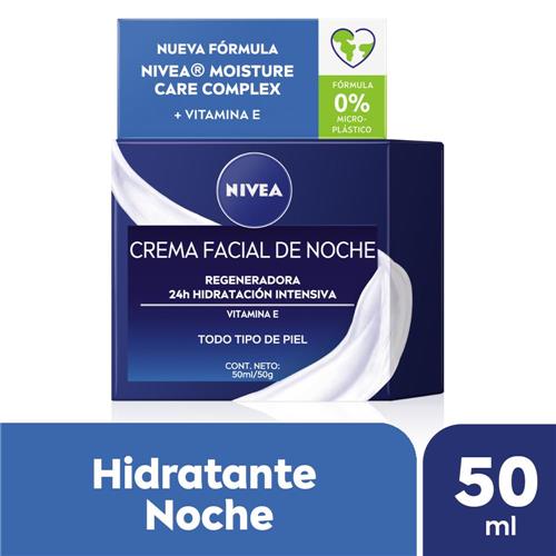 CREMA FACIAL REGENERADORA DE NOCHE NIVEA X50ml