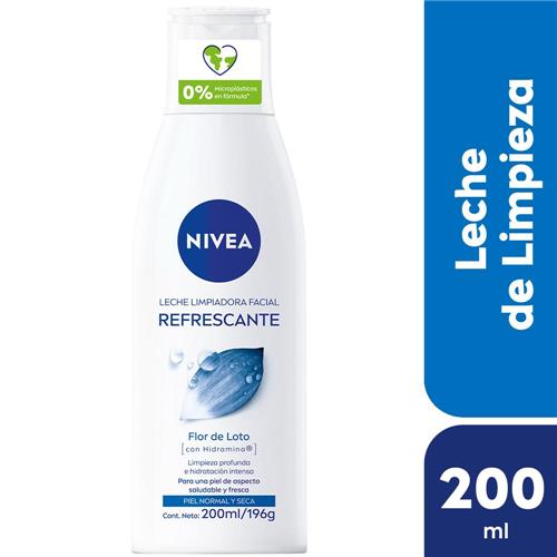 LECHE LIMPIADORA REFRES FLOR LOTO NIVEA 200ml