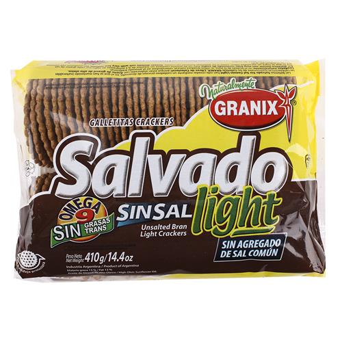 GALLETITAS GRANIX SALVADO LIGHT SIN SAL x 410g