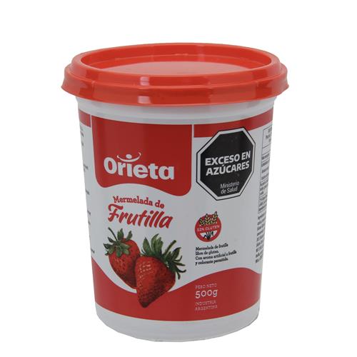 MERMELADA FRUTILLA ORIETA x 420g