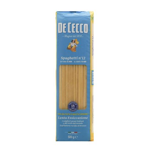 FIDEOS SPAGHETTI DE CECCO 500gr