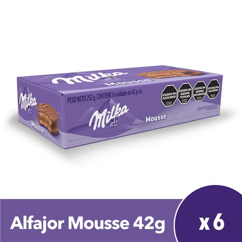 ALFAJOR MOUSE MILKA x 6u