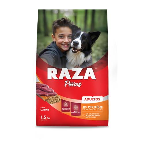 ALIMENTO P/PERRO ADULT CARNE RAZA x 1.5k