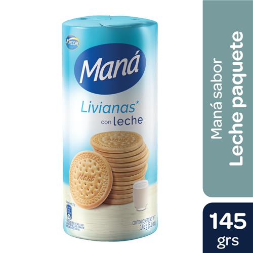 GALLETITAS MANA CON LECHE x 145 g