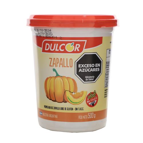 MERMELADA DULCOR ZAPALLO X 500G