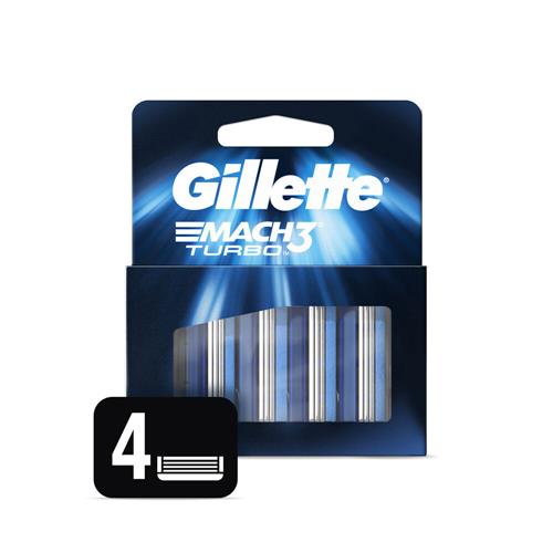 REPUESTO GILLETTE MACH 3 TURBO x 6u
