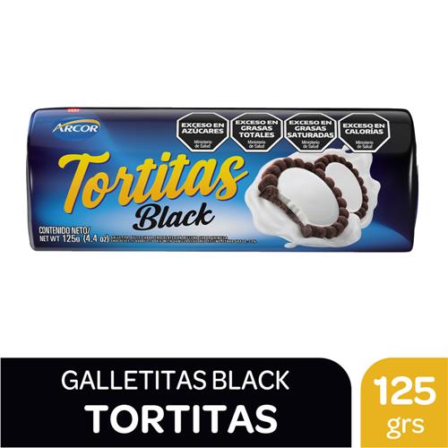 GALLETITAS TORTITA BLACK x125grs