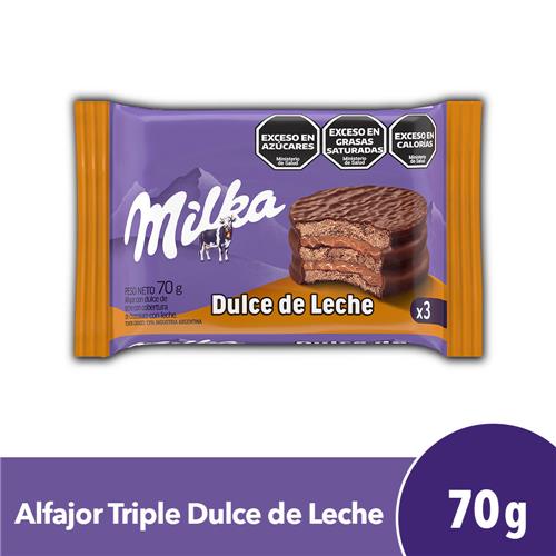 ALFAJOR MILKA DDL x 70g