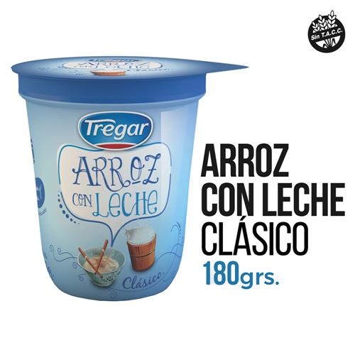 ARROZ CON LECHE CLASICO TREGAR x 180g