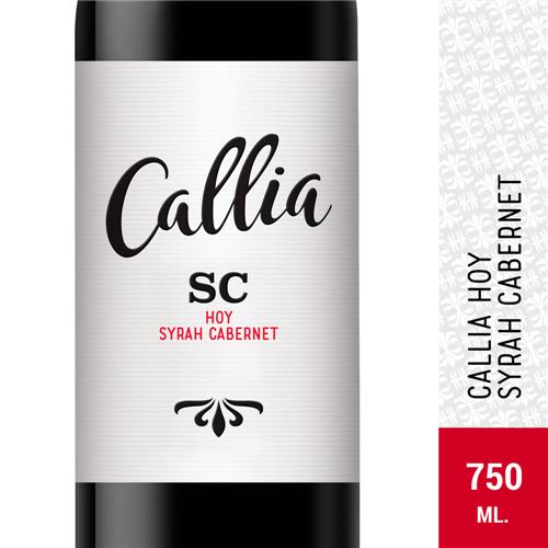 VINO SHYRAH-CABER CALLIA x 750ml