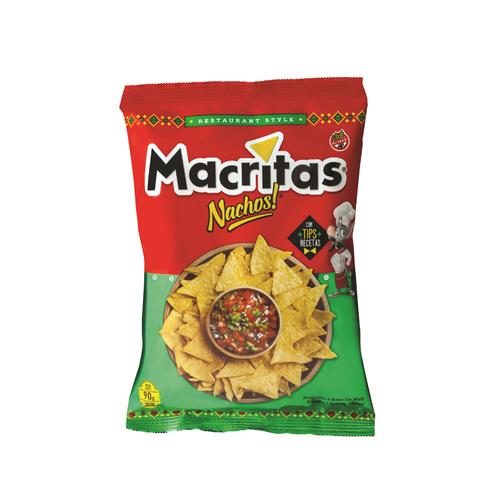 NACHOS MACRITAS ORIGINAL X200G