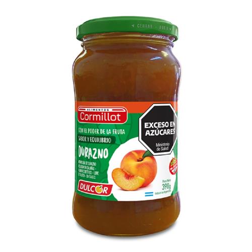 MERMELADA LIGHT DURAZNO CORMILLOT x 390g