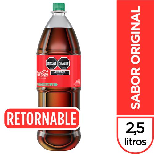 COCA COLA RETORNABLE x 2.5L