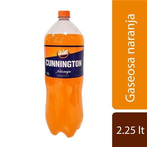 GASEOSA CUNNINGTON NARANJA x 2.25L