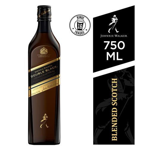 WHISKY JOHNNIE WALKER DOUBLE BLACK X 750