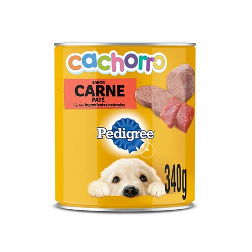 PATE CACHORRO CARNE PEDIGREE LATA x340grs