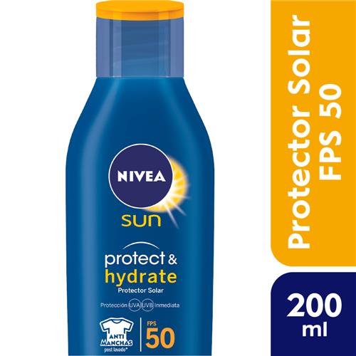 PROTECTOR SOLAR HIDRATANTE NIVEA F50 x 200ml