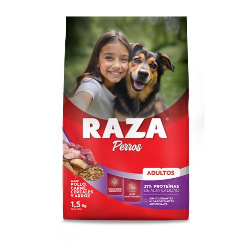 ALIMENTO RAZA PERRO CAR/POLL/CER/ARR x1.56Kg