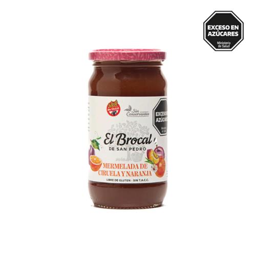 MERMELADA NARANJA Y CIRUELA EL BROCAL x 420 g