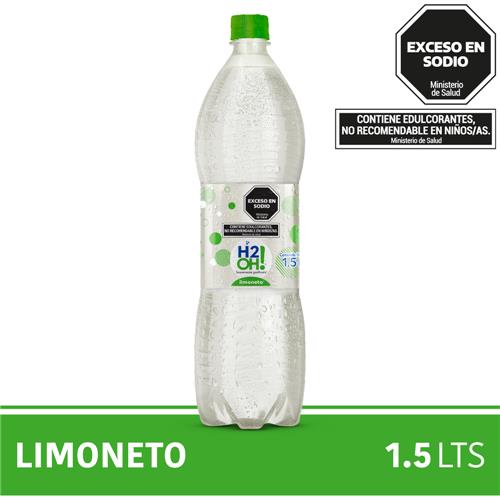 GASEOSA H2Oh LIMONETO x 1.5L