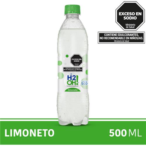 GASEOSA H2Oh LIMONETO x500ml