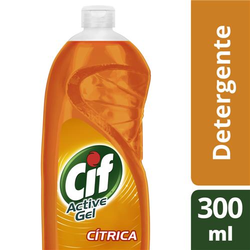 DETERGENTE ACTIVE GEL NARANJA CIF x 300ml