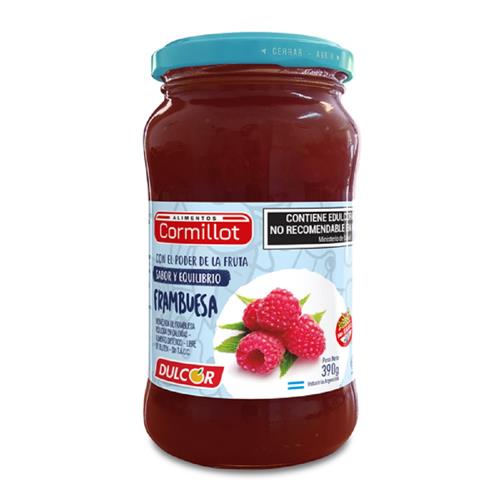 MERMELADA FRAMB S/AZUCAR CORMILLOT x 390g