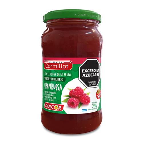 MERMELADA LIGHT FRAMB CORMILLOT x 390g
