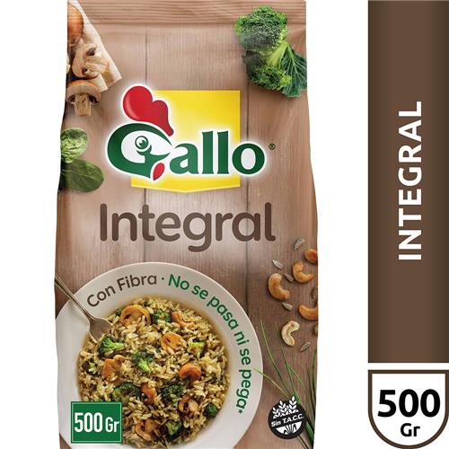 ARROZ INTEGRAL GALLO x 500g