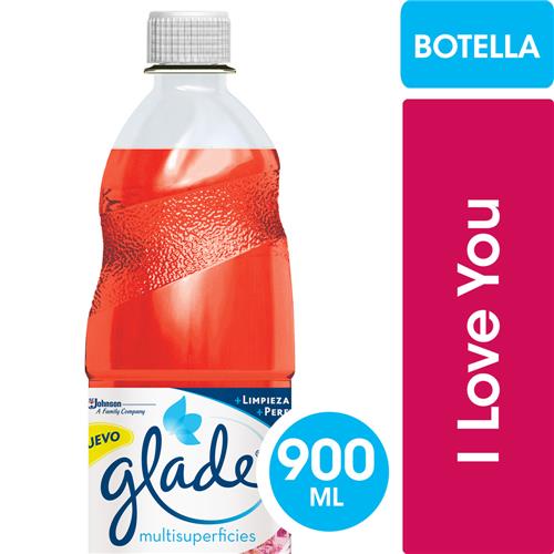 LIMPIADOR LIQUIDO I LOV YOU GLADE x900ml