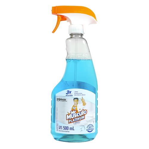 LIMPIA VIDRIOS Y MULTIUSO MR MUSCULO GAT x500ml