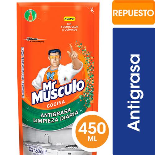 ANTIGRASA NARANJA COCINA MR MUSCULO DP x450ml