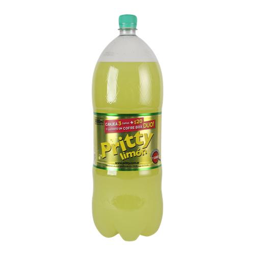 GASEOSA PRITTY LIMON x 3L