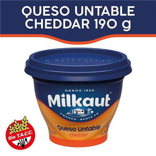 QUESO CHEDDAR MILKAUT