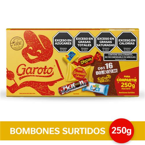 BOMBONES SURTIDOS GAROTOS x 250g